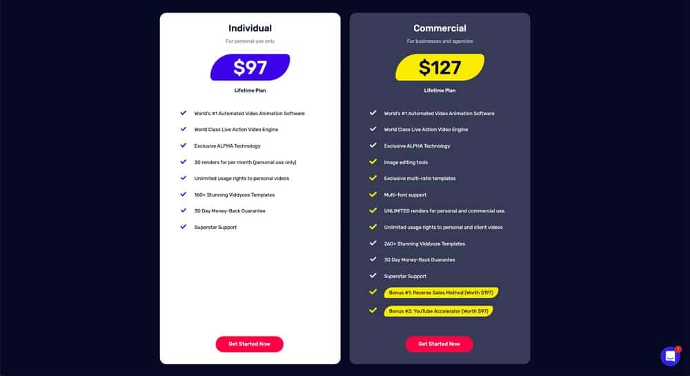 Viddyoze Pricing