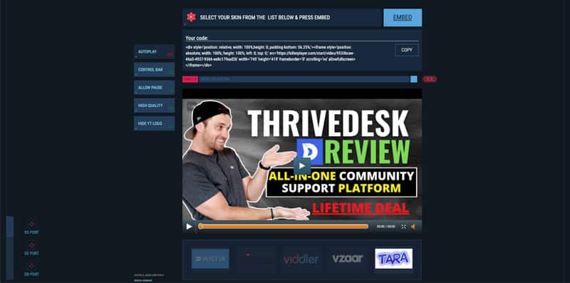 KillerPlayer No Branding
