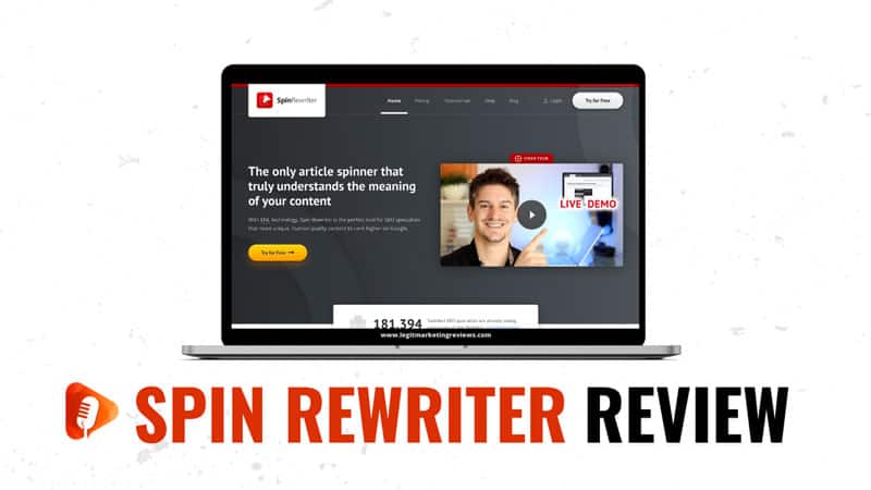 Spin Rewriter Review Thumbnail